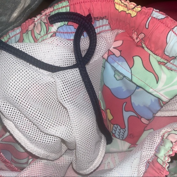 Vineyard Vines Mens Swim Trunks Floral Size S - Picture 3 of 5